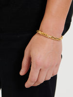 DEVATA Bali Borobudur Chain Bracelet Gold Plated Sterling Silver