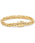 DEVATA Bali Borobudur Chain Bracelet Gold Plated Sterling Silver