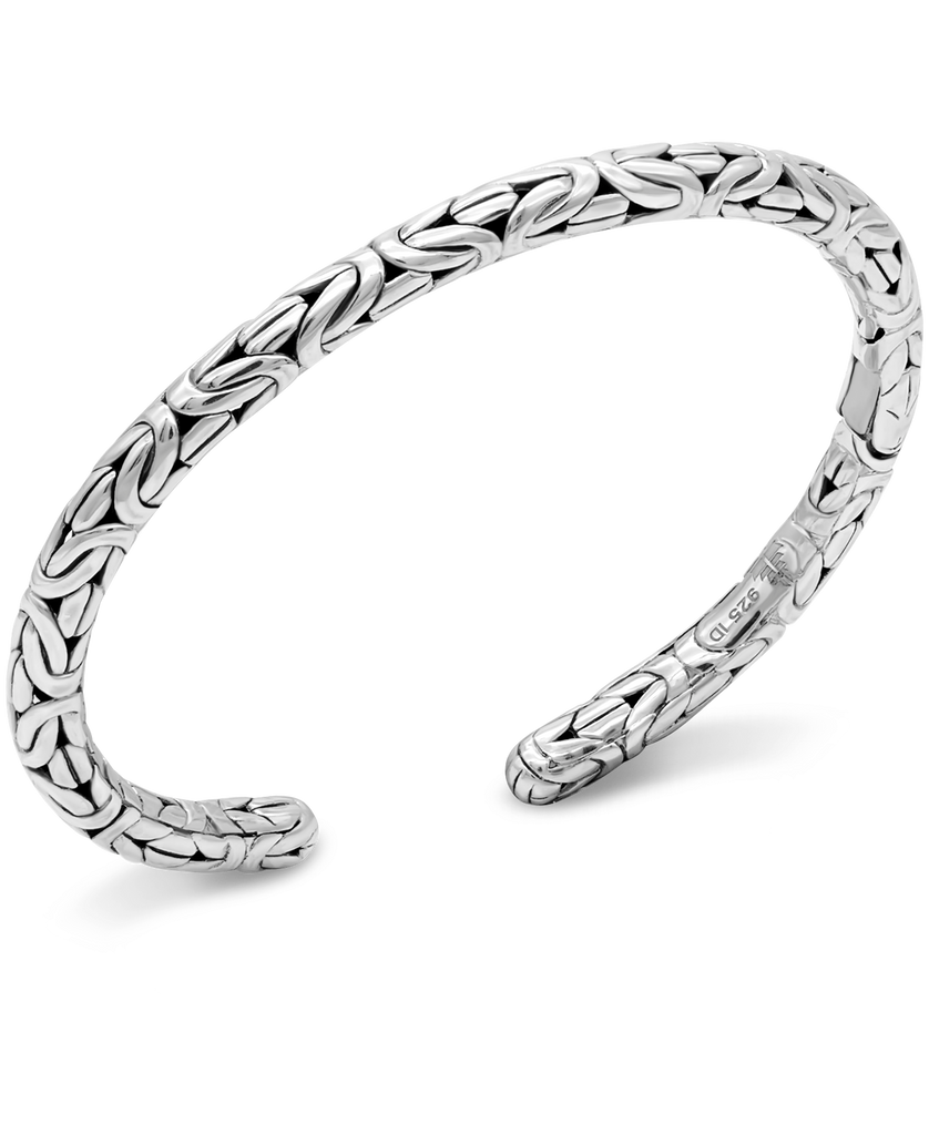 5.5MM Amazing customized vintage style snake chain handmade 925 sterling  silver bracelet unisex personalize jewelry sbr385 | TRIBAL ORNAMENTS