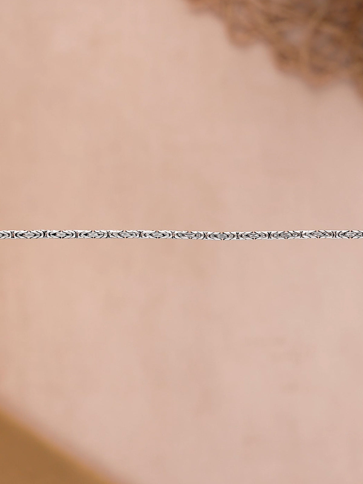 DEVATA Bali Borobudur Chain Bracelet Sterling Silver