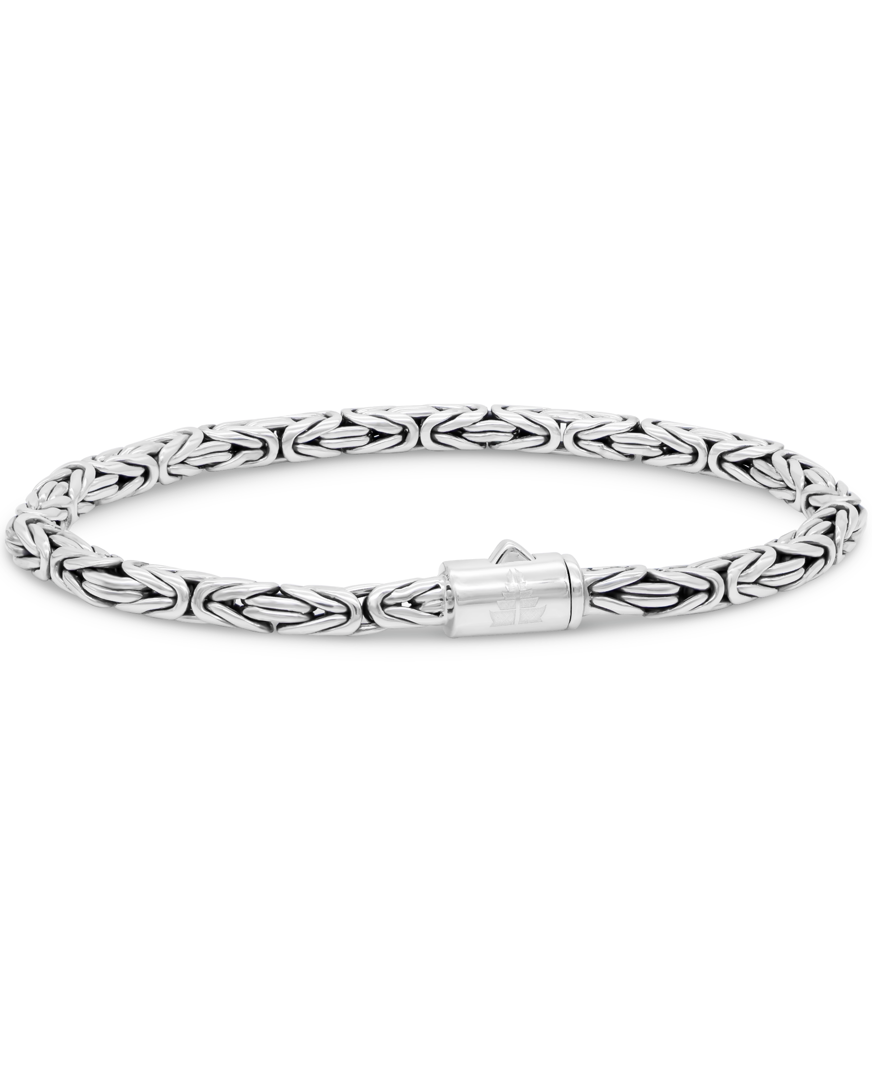 DEVATA Bali Borobudur Chain Bracelet Sterling Silver