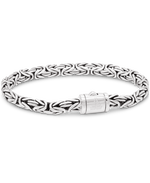DEVATA Bali Borobudur Chain Bracelet Sterling Silver