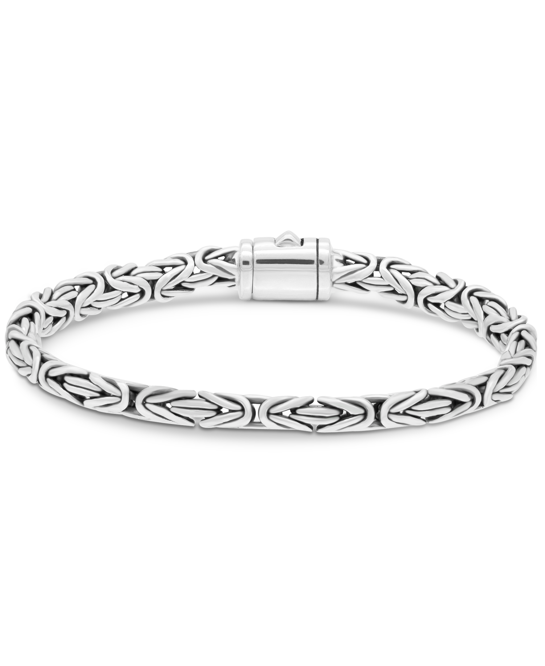 DEVATA Bali Borobudur Chain Bracelet Sterling Silver
