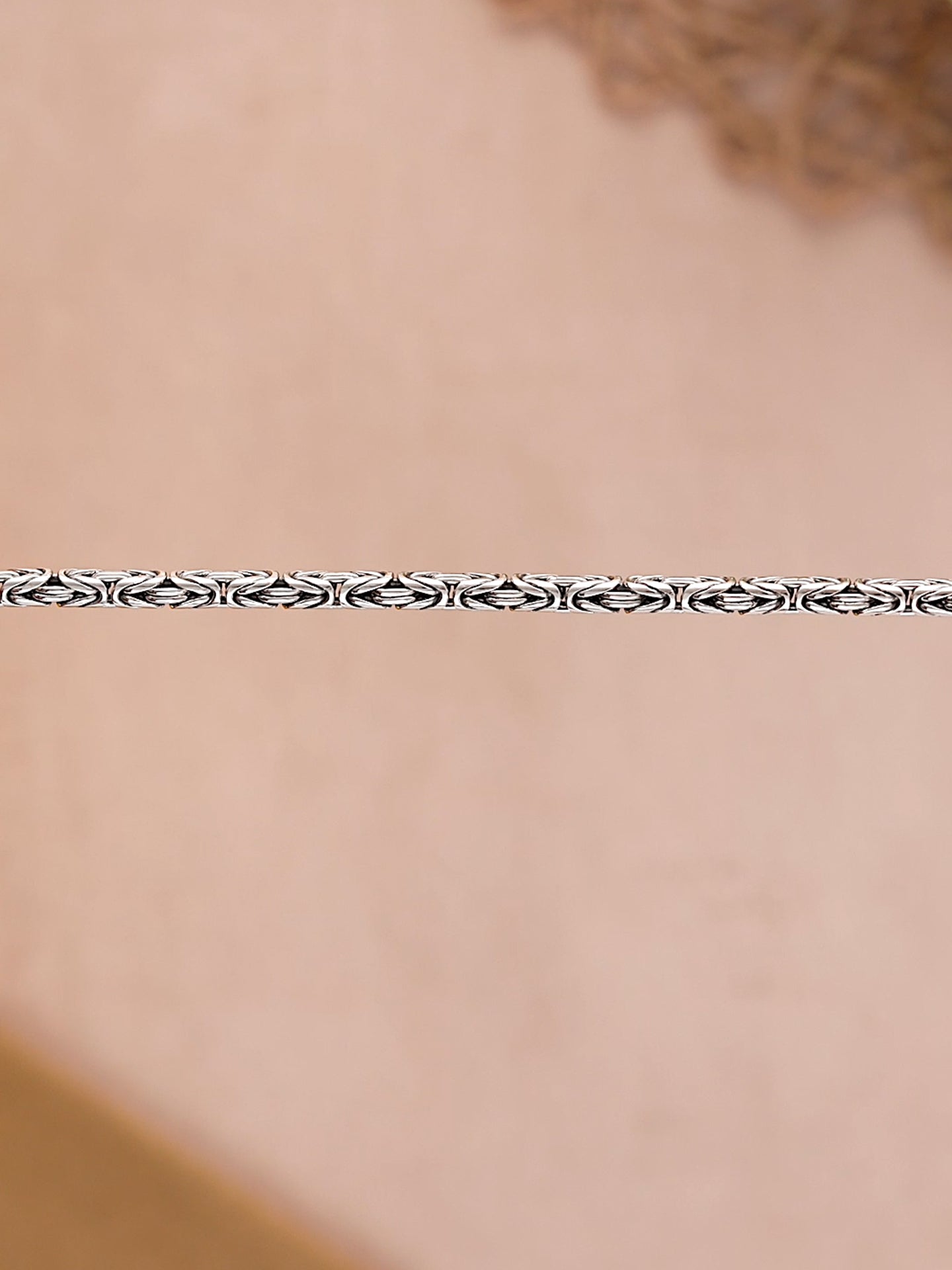 DEVATA Bali Borobudur Chain Bracelet Sterling Silver