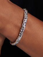 DEVATA Bali Borobudur Chain Bracelet Sterling Silver