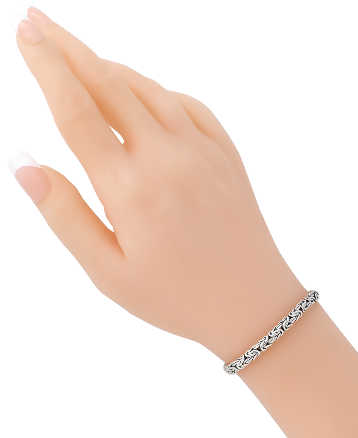 DEVATA Bali Borobudur Chain Bracelet Sterling Silver