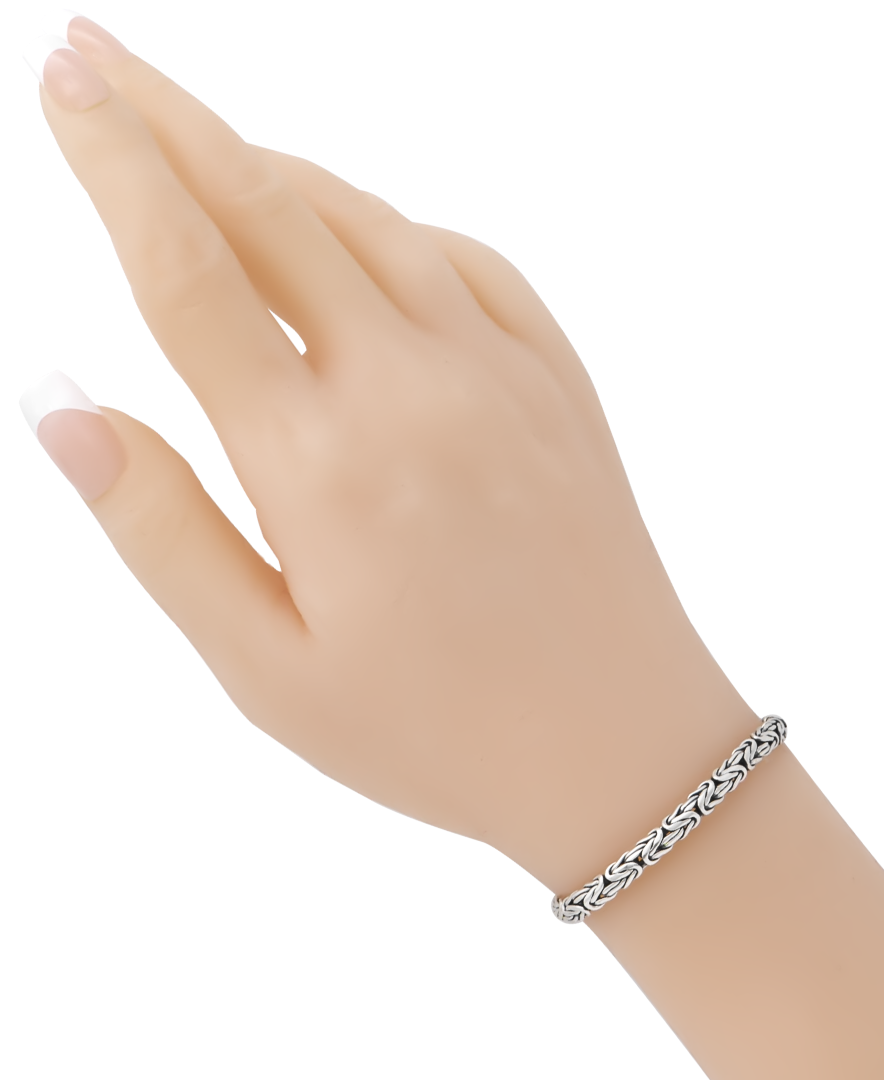 DEVATA Bali Borobudur Chain Bracelet Sterling Silver