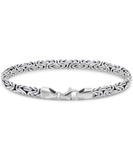 DEVATA Bali Borobudur Chain Bracelet Sterling Silver