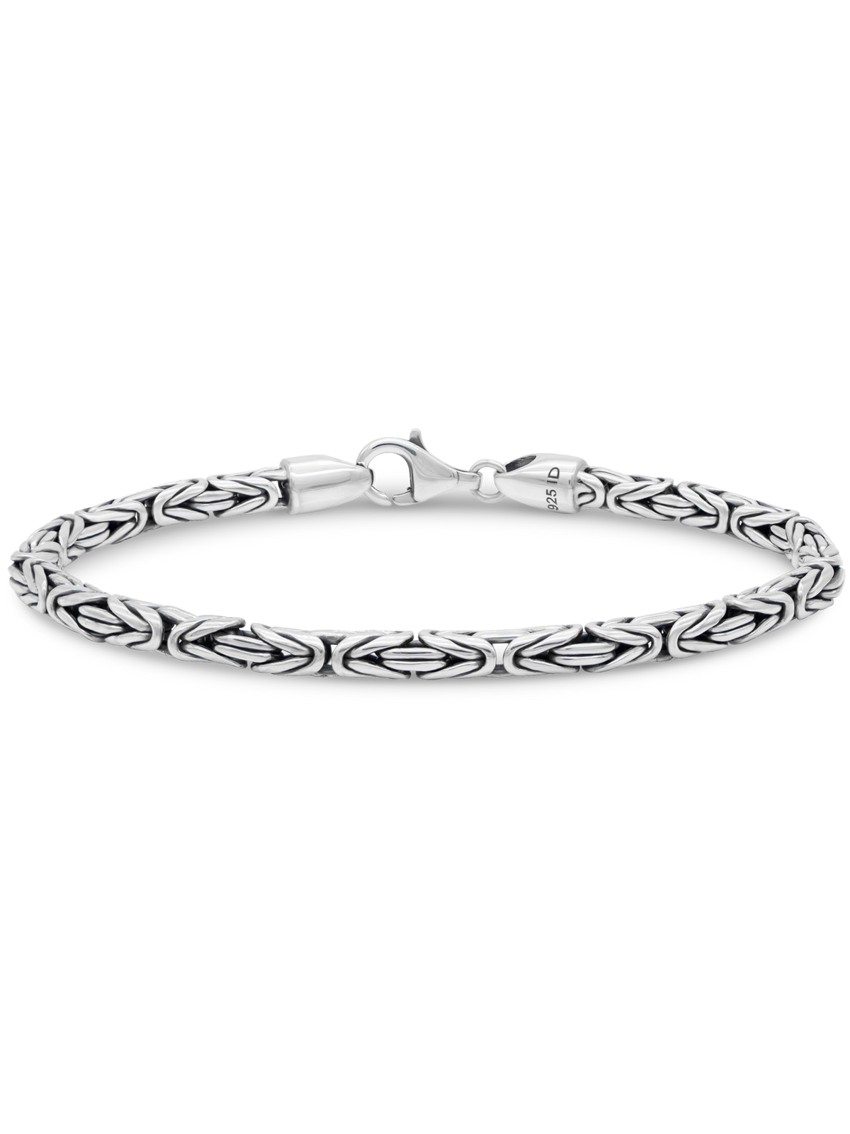 DEVATA Byzantine Chain Bracelet Sterling Silver