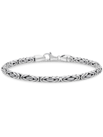 DEVATA Byzantine Chain Bracelet Sterling Silver
