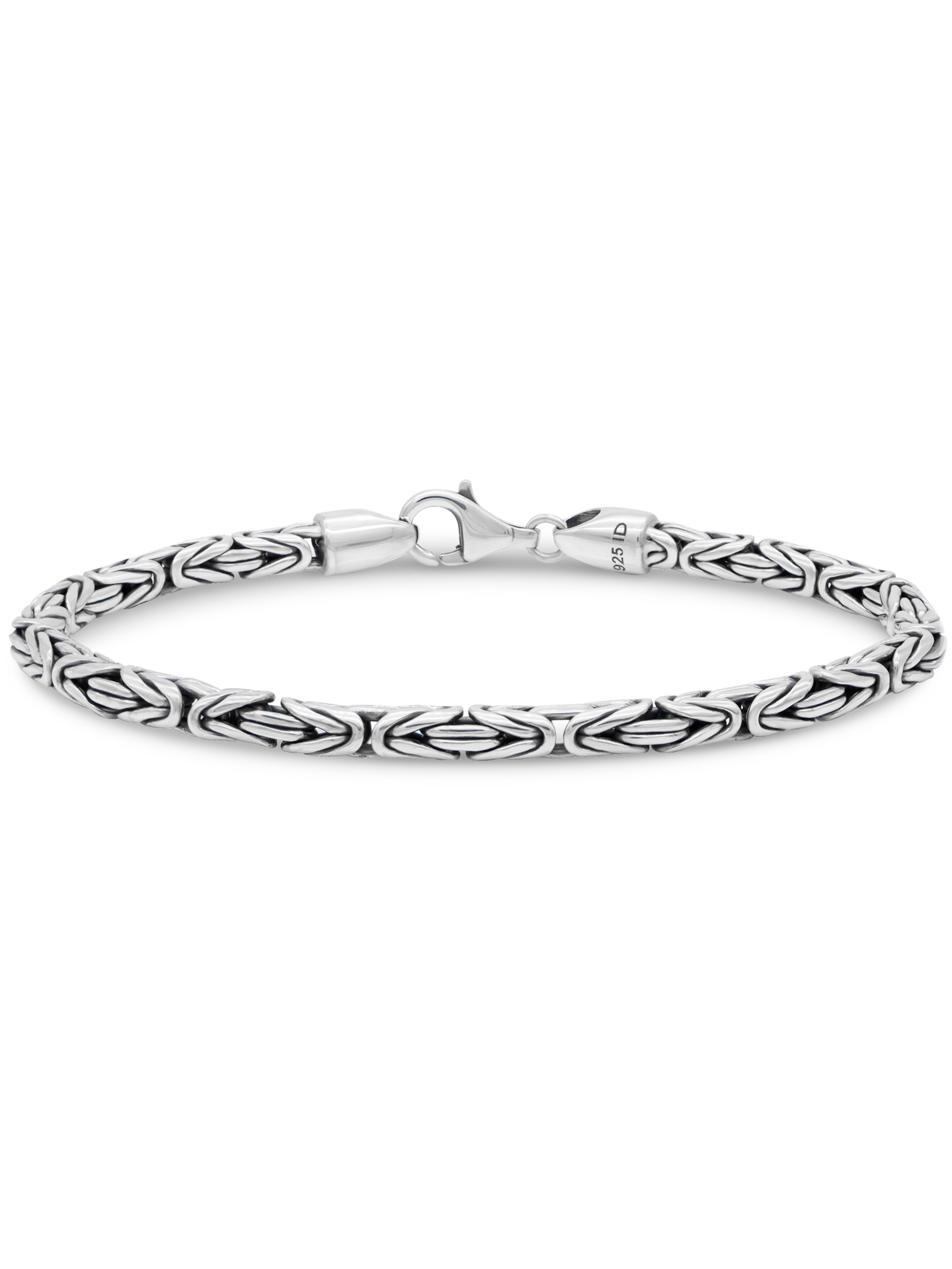 DEVATA Byzantine Chain Bracelet Sterling Silver