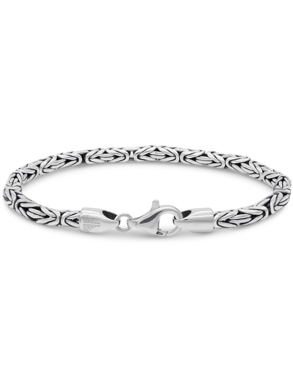 DEVATA Byzantine Chain Bracelet Sterling Silver