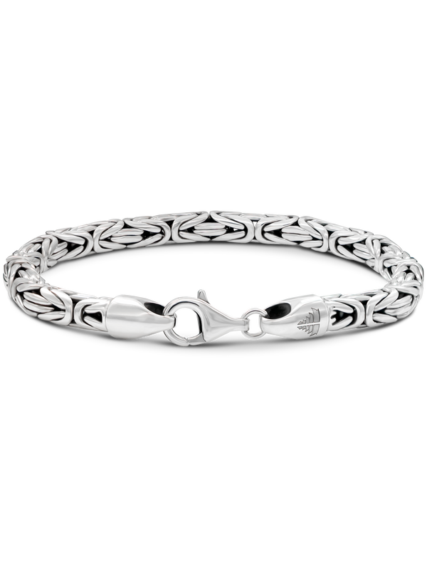 DEVATA Byzantine Chain Bracelet Sterling Silver