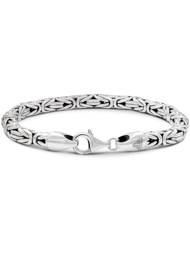 Borobudur Chain Bracelet 5mm Round
