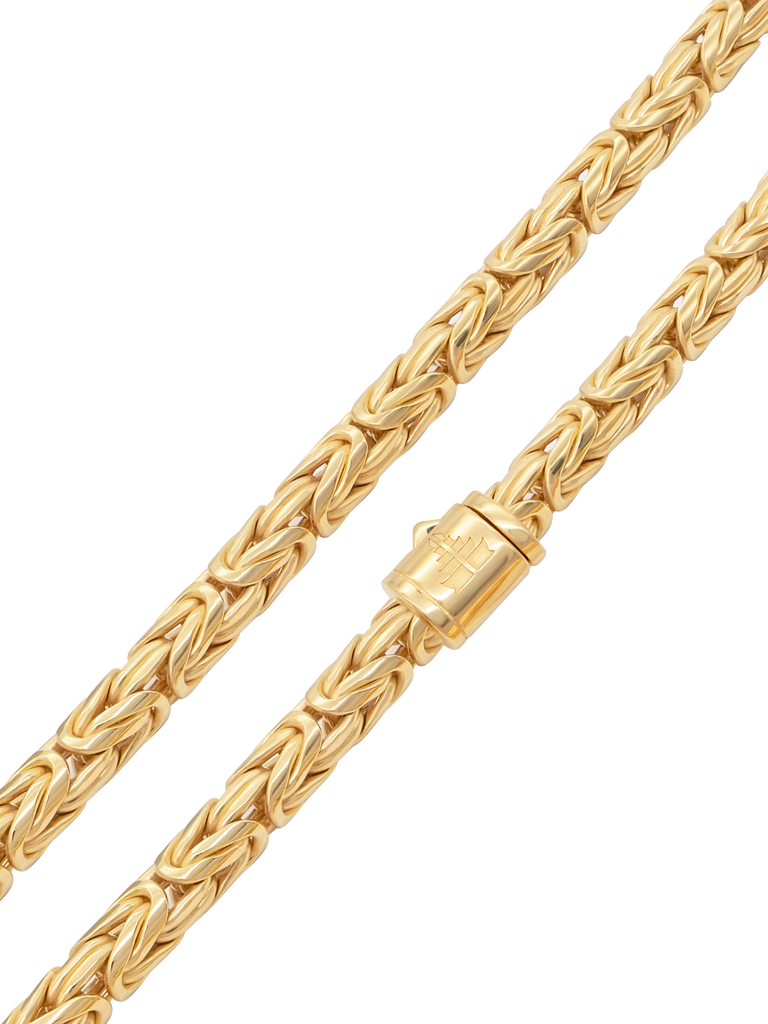 DEVATA Bali Borobudur Chain Necklace Gold Plated Sterling Silver