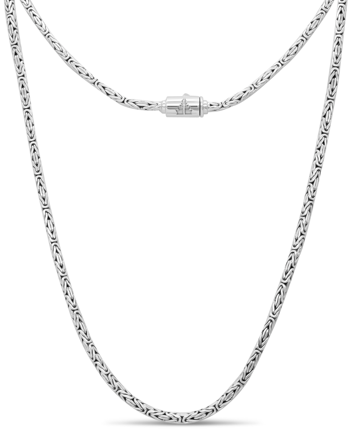 DEVATA Bali Borobudur Chain Necklace Sterling Silver