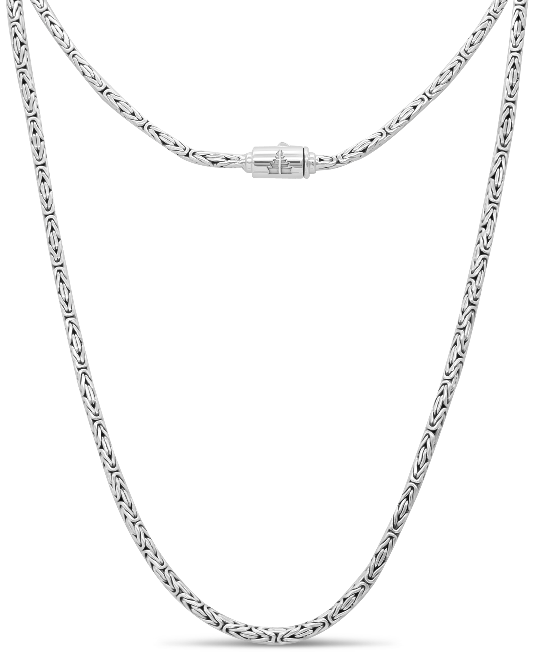 DEVATA Bali Borobudur Chain Necklace Sterling Silver