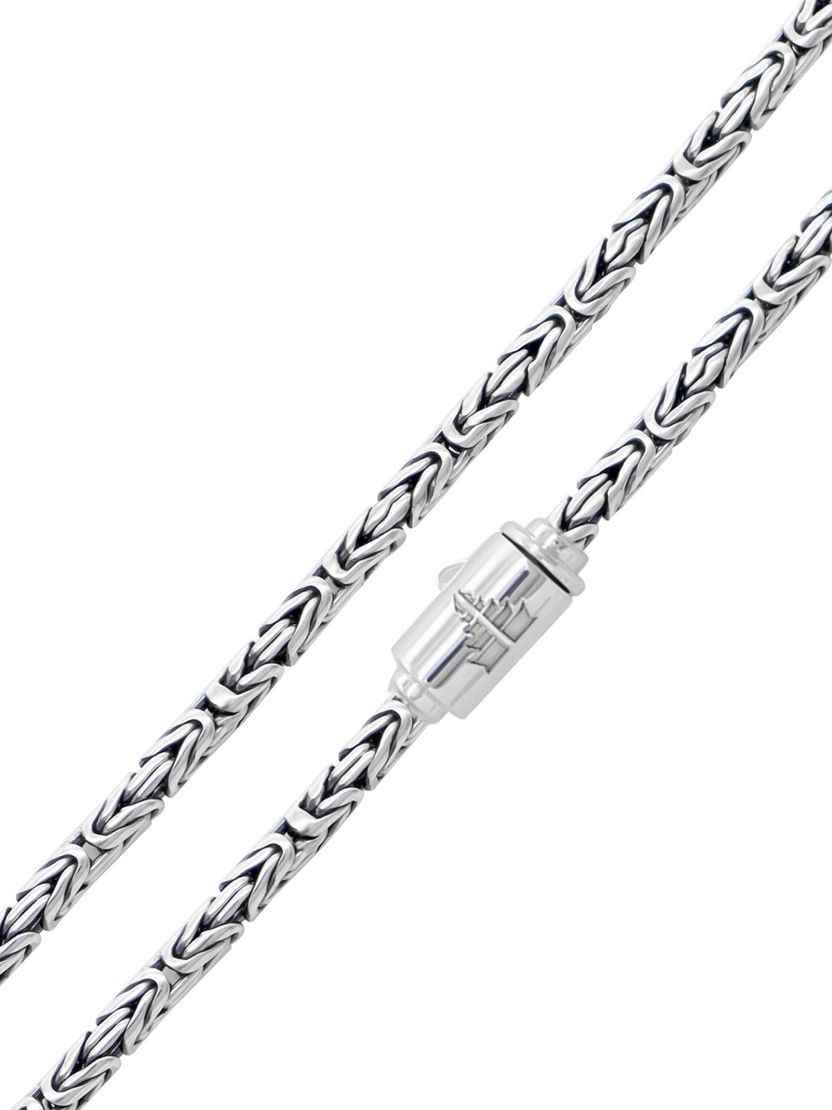 DEVATA Bali Borobudur Chain Necklace Sterling Silver