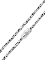 DEVATA Bali Borobudur Chain Necklace Sterling Silver