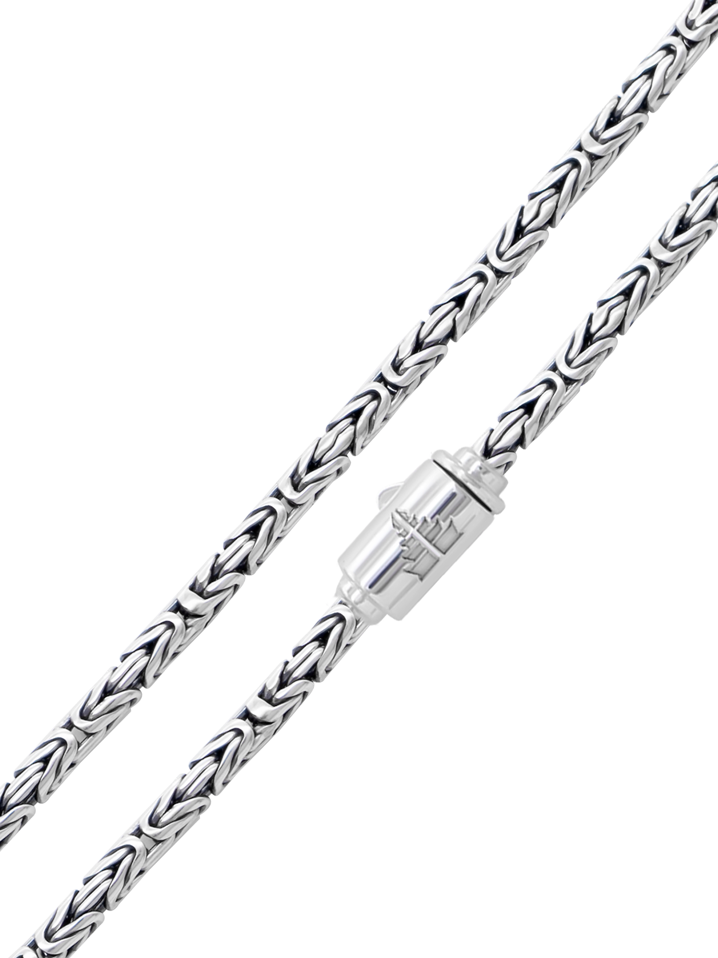 DEVATA Bali Borobudur Chain Necklace Sterling Silver