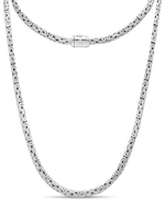 DEVATA Bali Borobudur Chain Necklace Sterling Silver