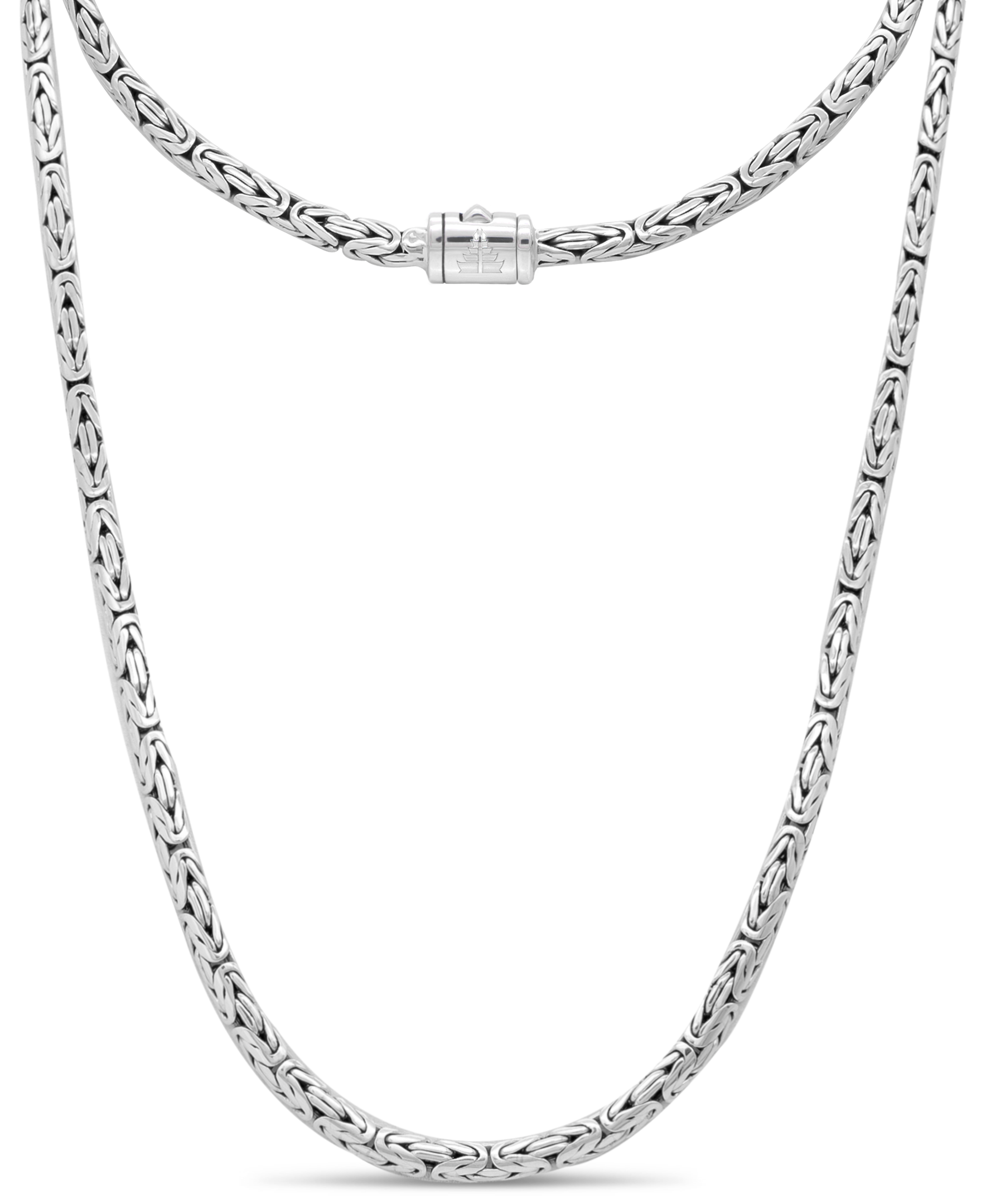DEVATA Bali Borobudur Chain Necklace Sterling Silver