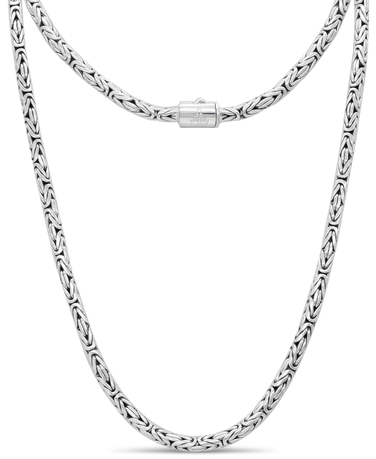 DEVATA Bali Borobudur Chain Necklace Sterling Silver