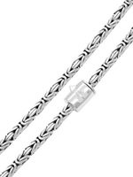 DEVATA Bali Borobudur Chain Necklace Sterling Silver
