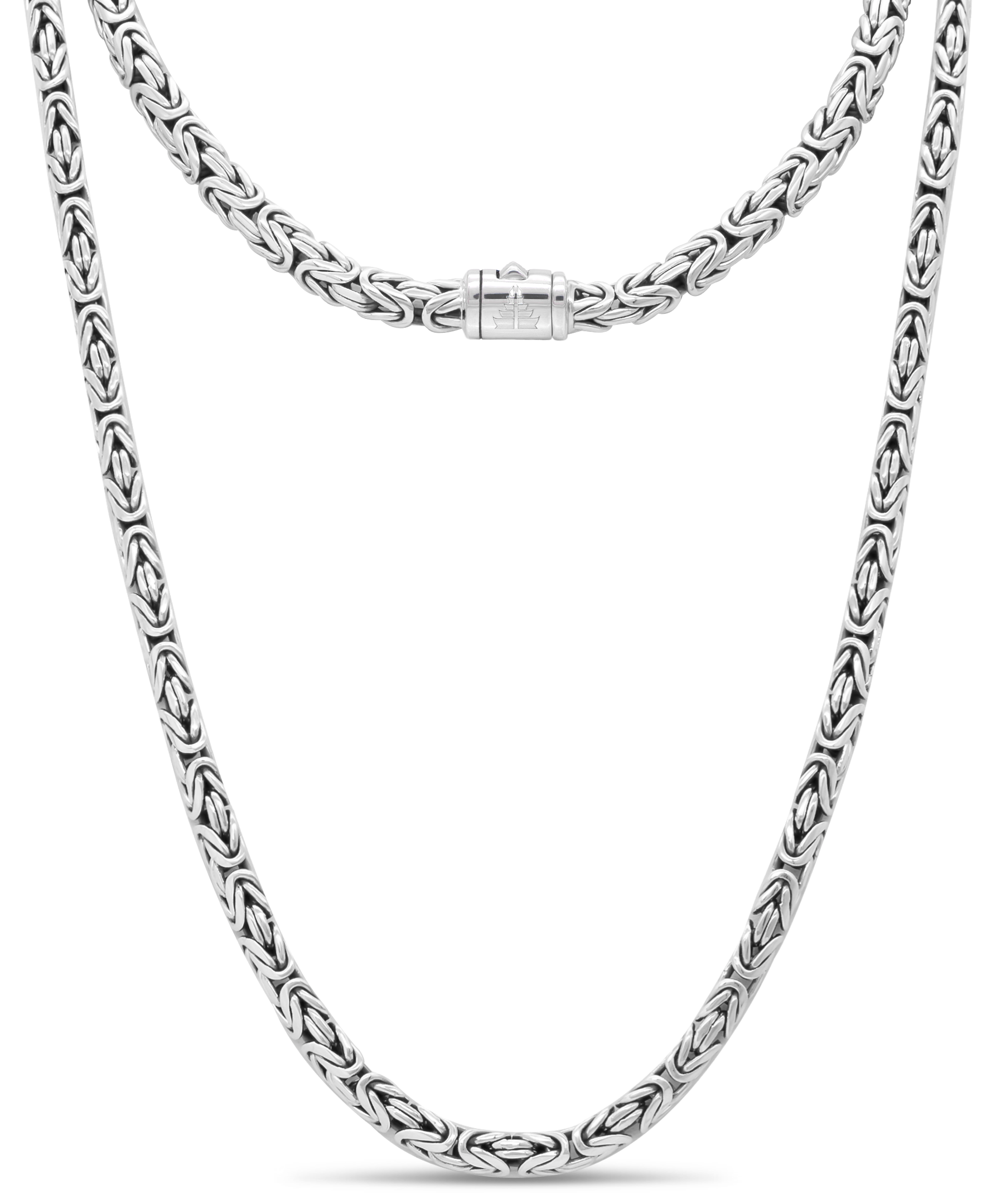 DEVATA Bali Borobudur Chain Necklace Sterling Silver