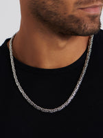 DEVATA Bali Borobudur Chain Necklace Sterling Silver