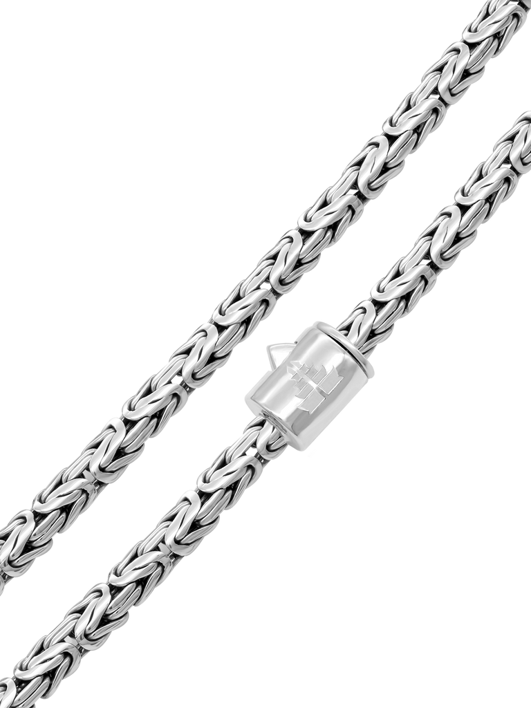 DEVATA Bali Borobudur Chain Necklace Sterling Silver