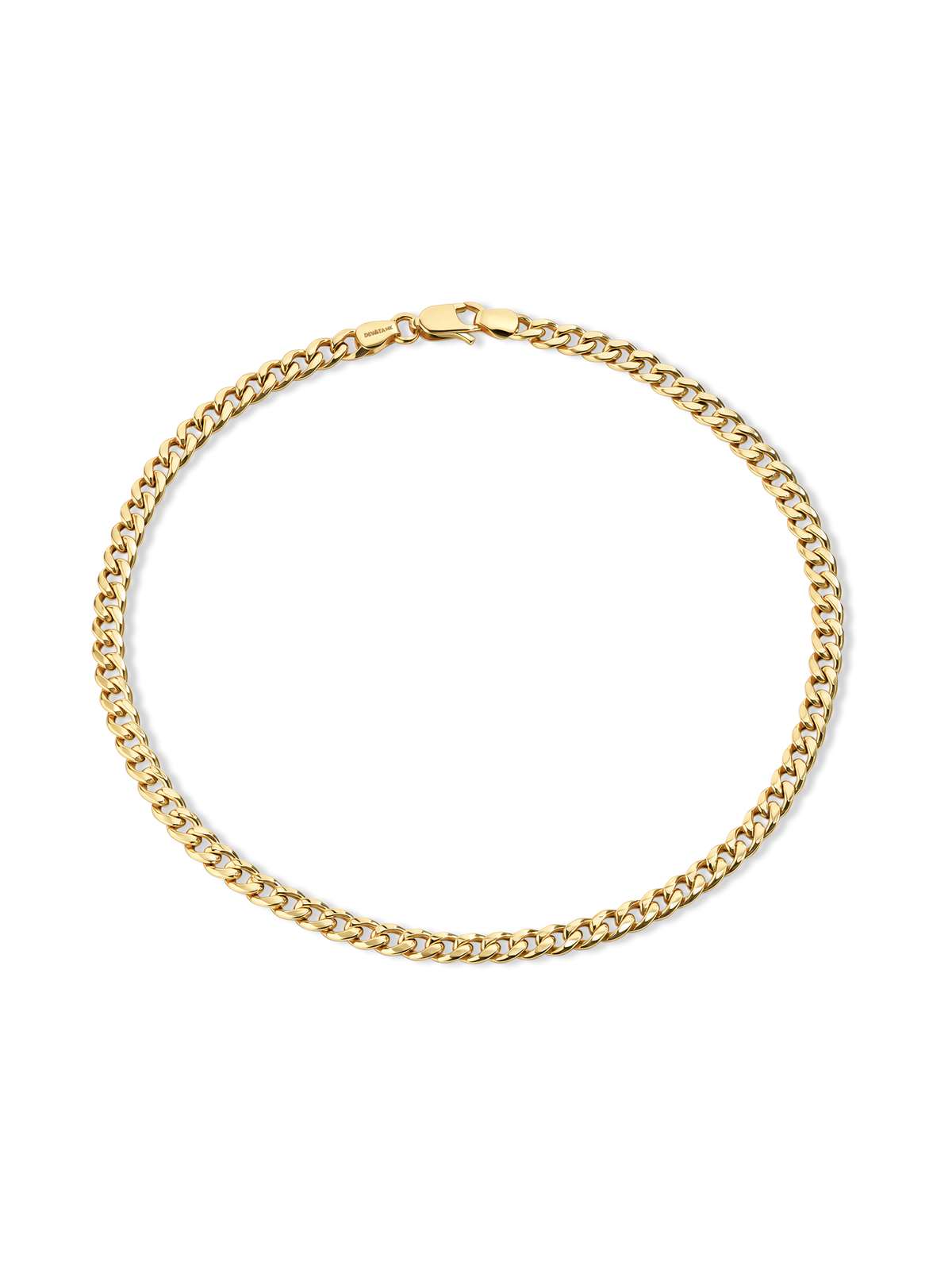 Devata Cuban Chain Bracelet in 14K Gold