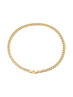 Devata Cuban Chain Bracelet in 14K Gold