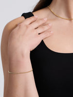 Devata Cuban Chain Bracelet in 14K Gold