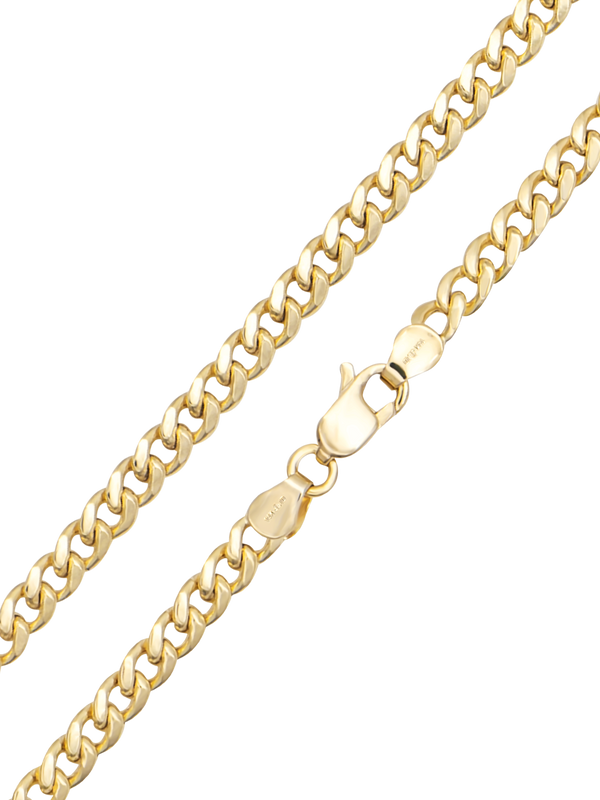 DEVATA Miami Cuban Chain Bracelet 14K Gold