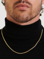 DEVATA Cuban chain necklace in 14K Gold