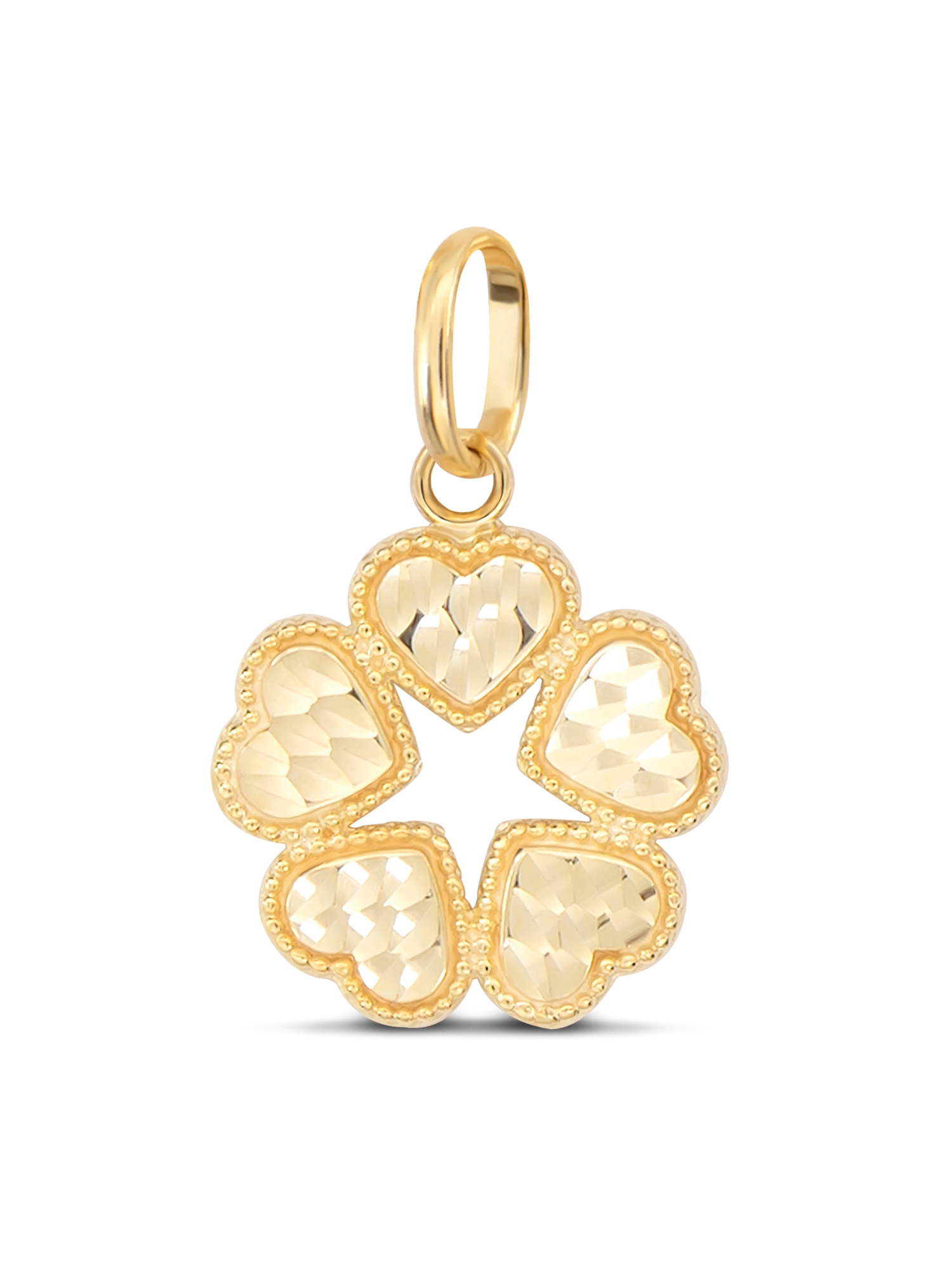 Clover Heart Pendant
