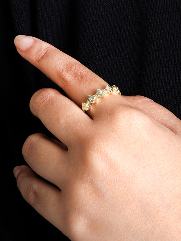 Clover Ring in 14K Gold