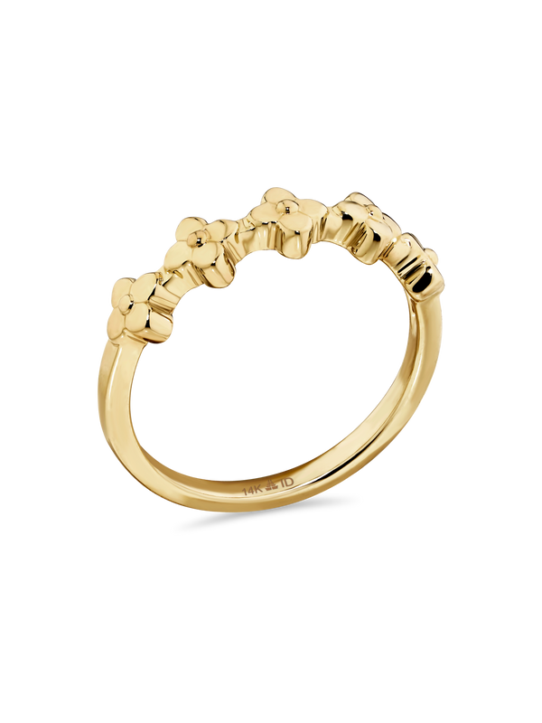 Clover Ring in 14K Gold