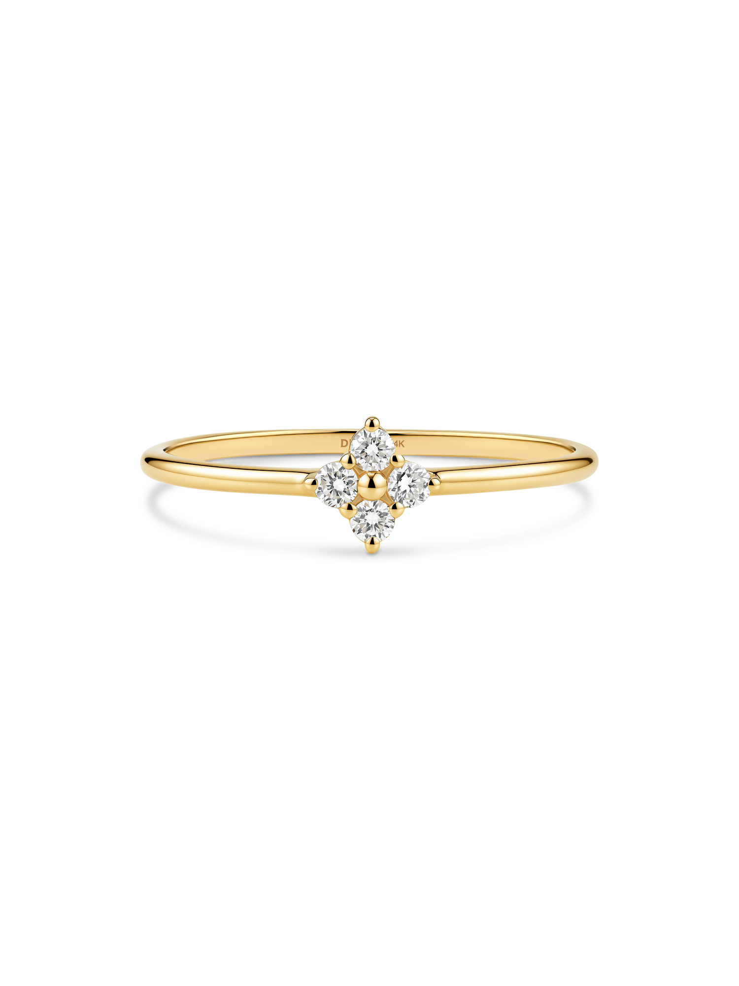 Clover Lab Grown Diamond Ring