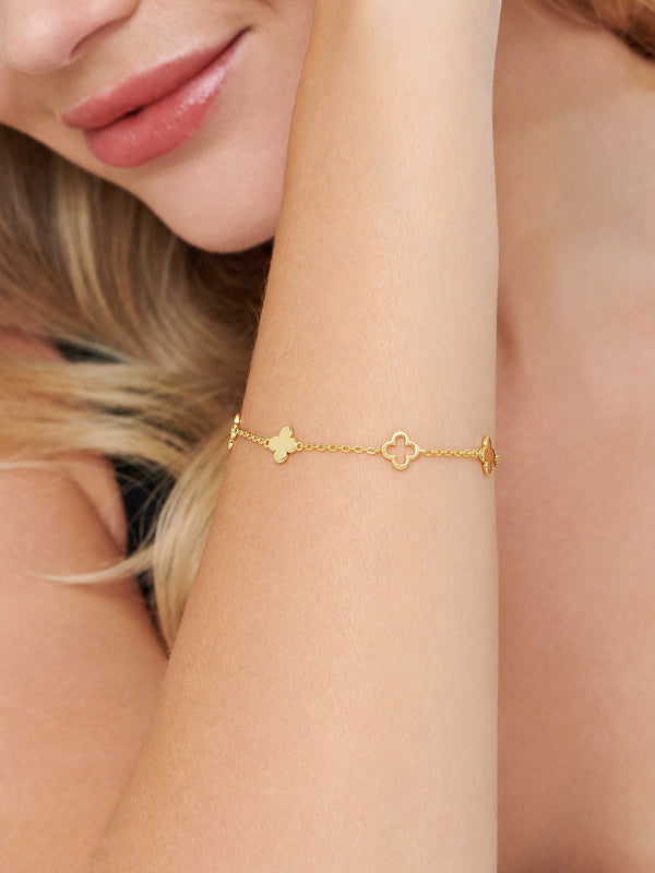 Clover Chain Bracelet