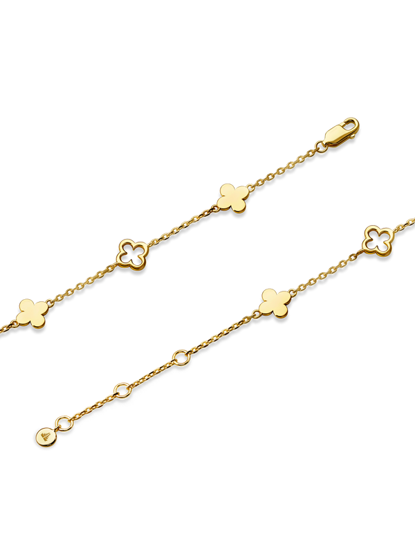 Clover Chain Bracelet