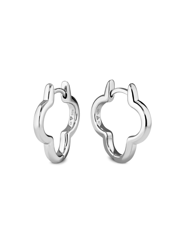 Clover Hoop Earrings