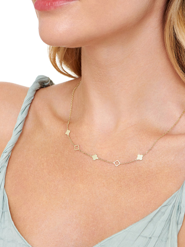 Clover Chain Necklace