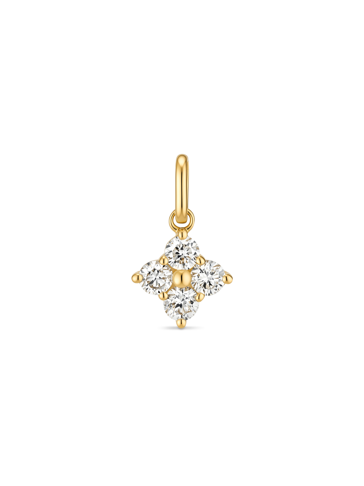 Clover Lab Grown Diamond Pendant