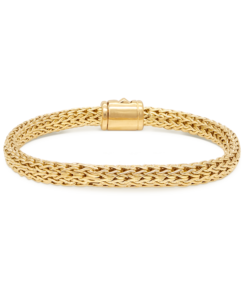 14k White Gold Mizuchi Dragon Bracelet - 1800 Loose Diamonds