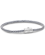 DEVATA Bali Dragon Bone Chain Bracelet Sterling Silver