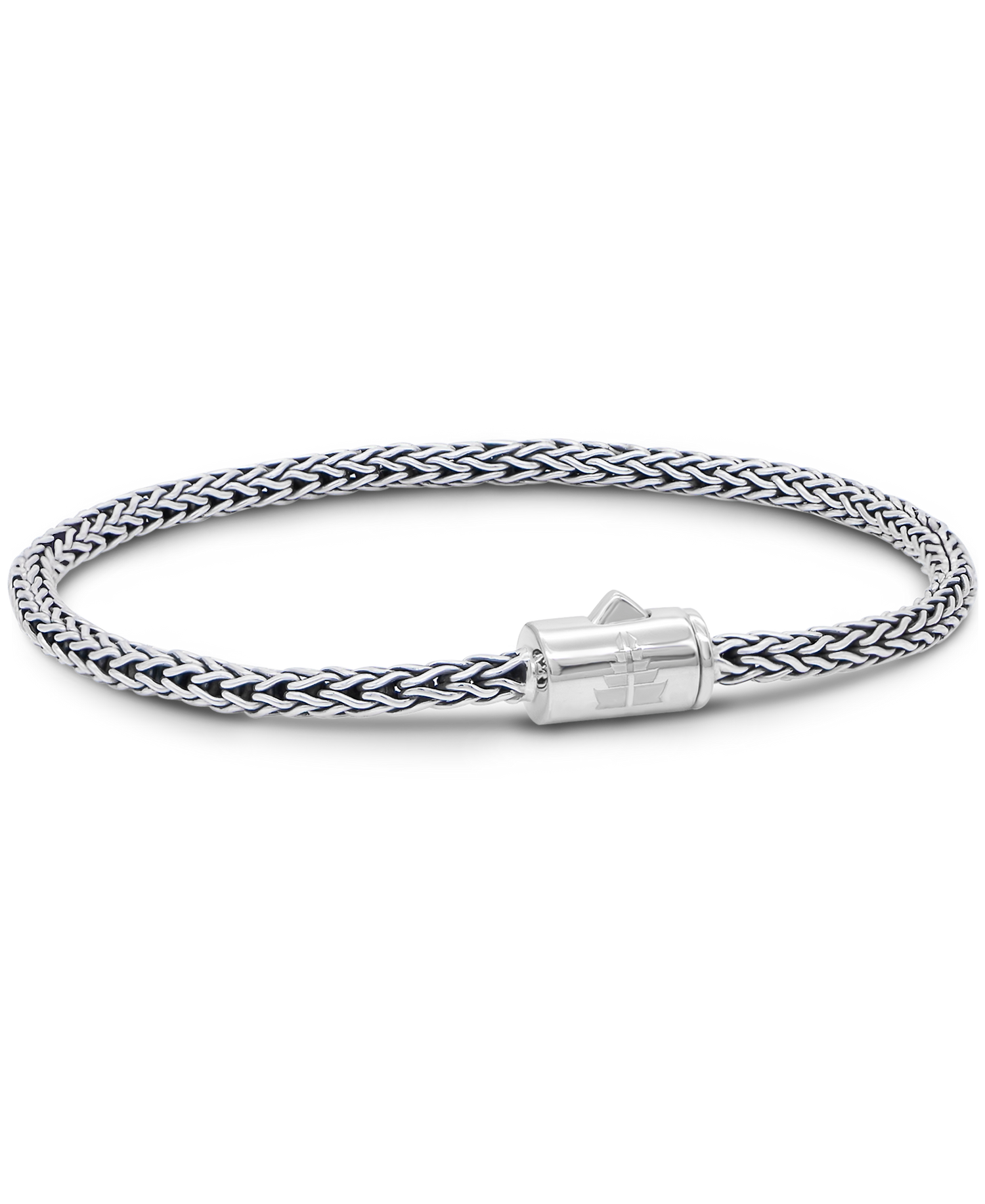 DEVATA Bali Dragon Bone Chain Bracelet Sterling Silver