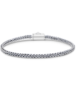 DEVATA Bali Dragon Bone Chain Bracelet Sterling Silver