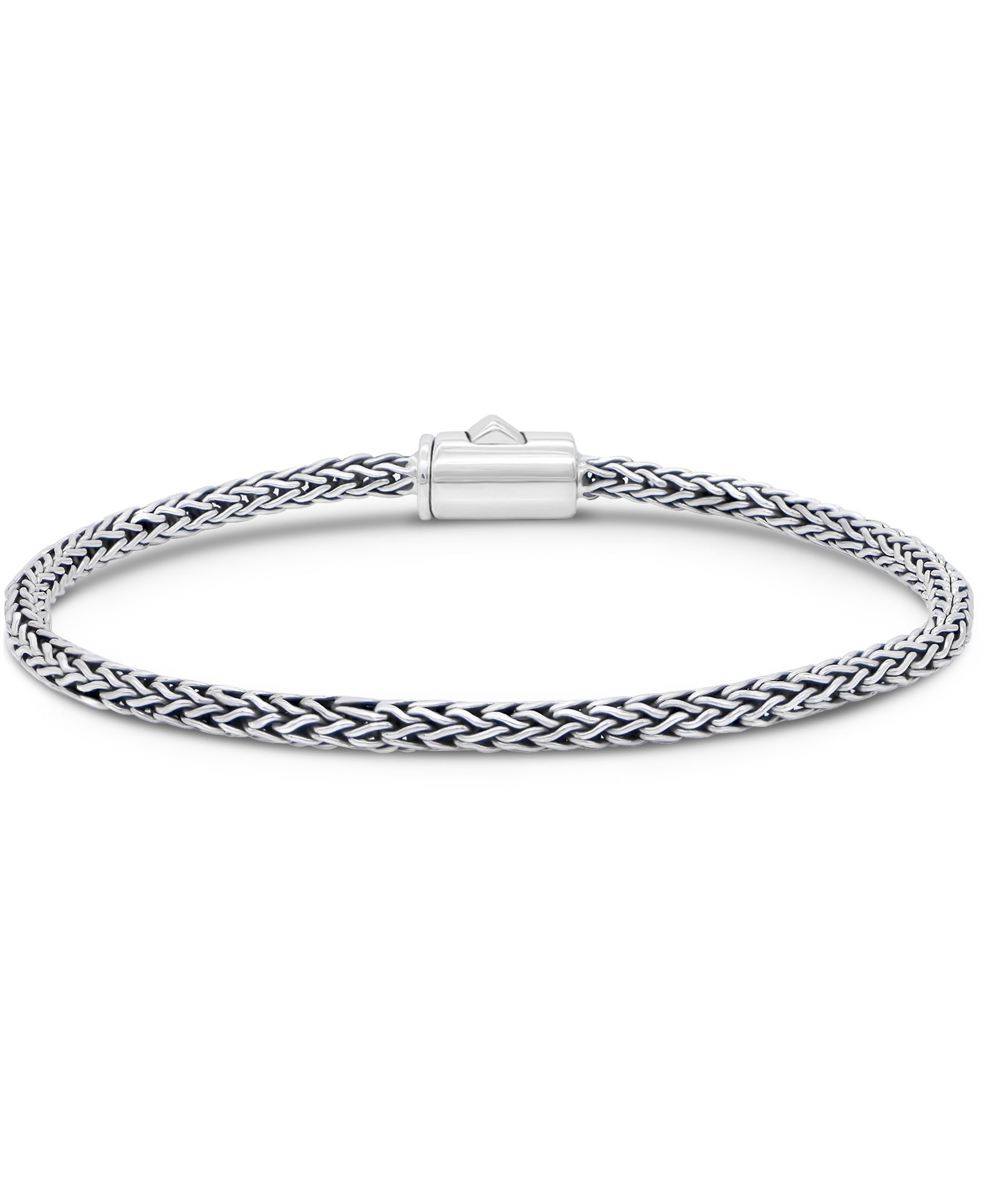 DEVATA Bali Dragon Bone Chain Bracelet Sterling Silver